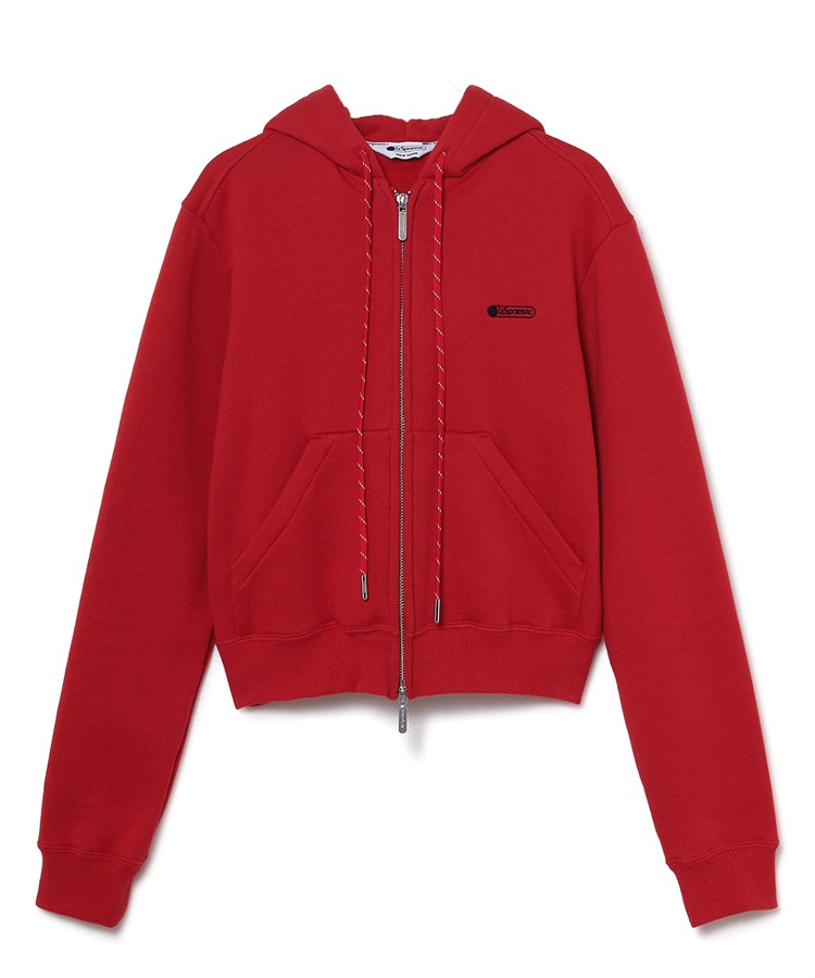 スウェットジップフーディー