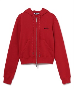 スウェットジップフーディー