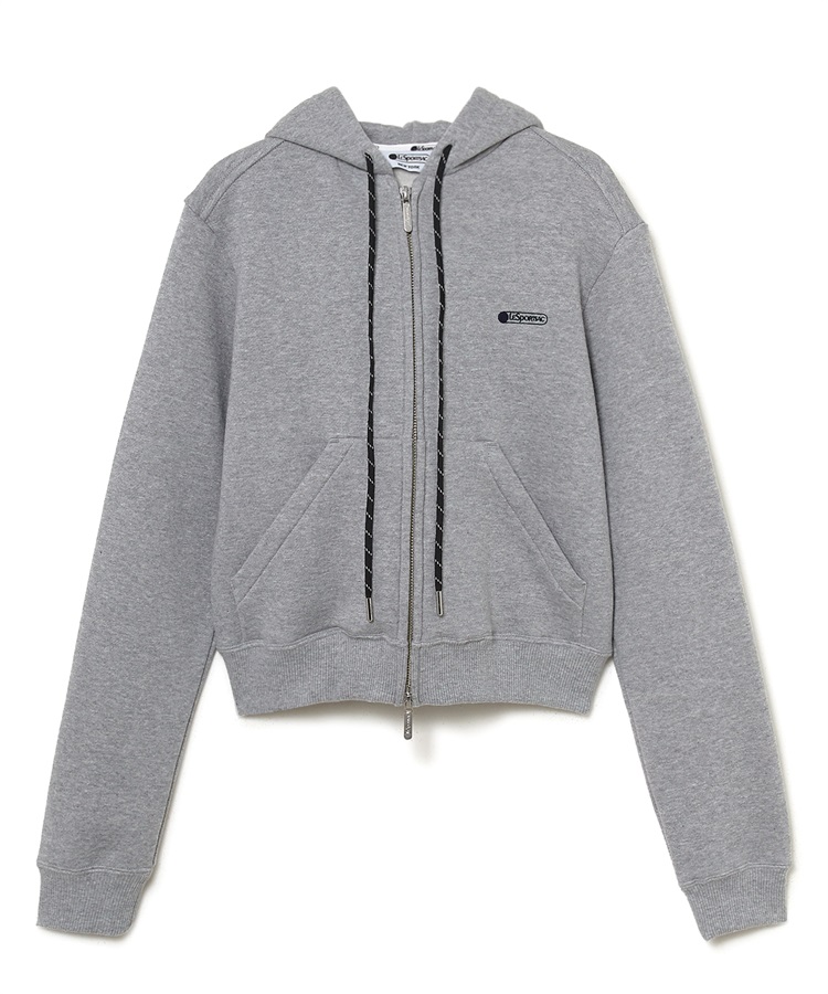 スウェットジップフーディー