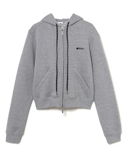 スウェットジップフーディー