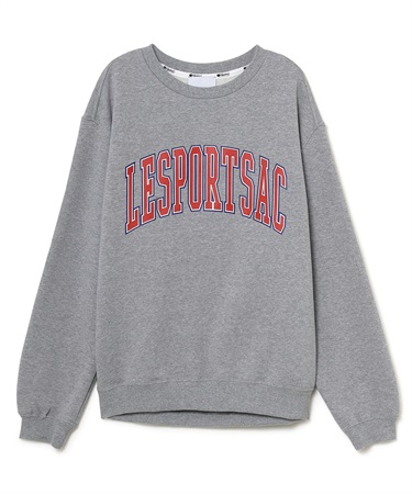 プリントスウェットプルオーバー