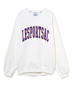 プリントスウェットプルオーバー