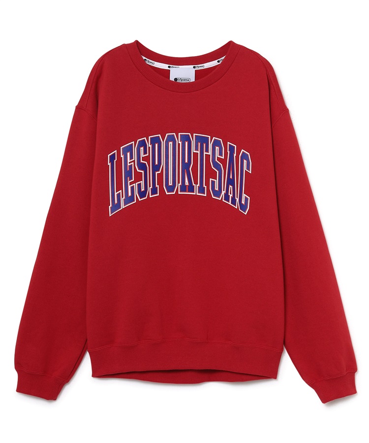 プリントスウェットプルオーバー