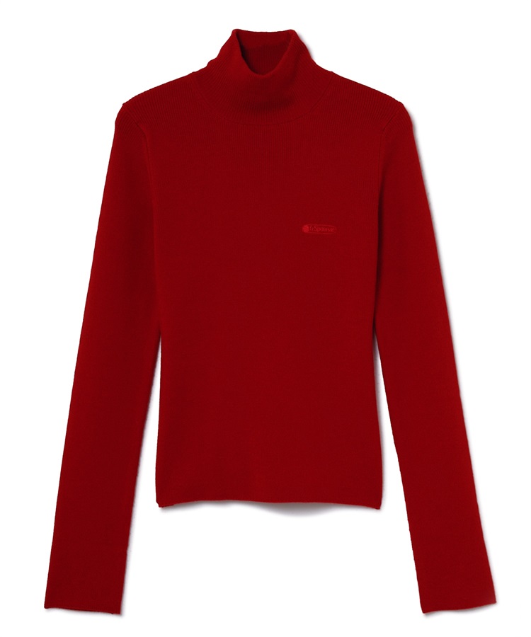 ハイネックニットプルオーバー