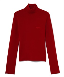 ハイネックニットプルオーバー