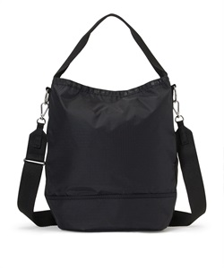 【LeSportsac × United Arrows green label relaxing】CONVERTIBLE BUCKET BAG(ブラックUA-フリー)