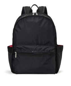 【LeSportsac × United Arrows green label relaxing】ROUTE BACKPACK(ブラックUA-フリー)