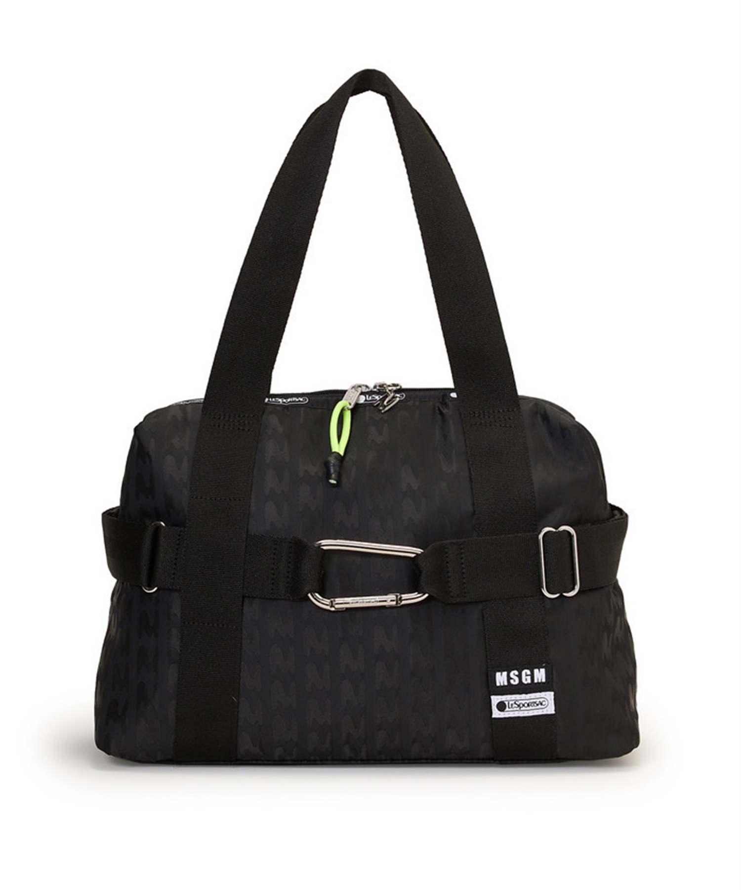 【LeSportsac×MSGM】MSGM E/W COMMUTER TOTE (コミューターブラックジャカード-フリー)