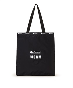 【LeSportsac×MSGM】MSGM LG EMERALD TOTE (ロゴトートブラック-フリー)