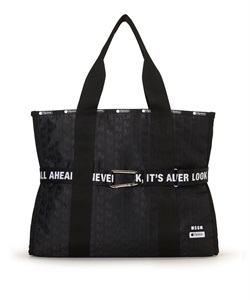 【LeSportsac×MSGM】MSGM LG BOAT TOTE (ボートトートブラックジャカード-フリー)