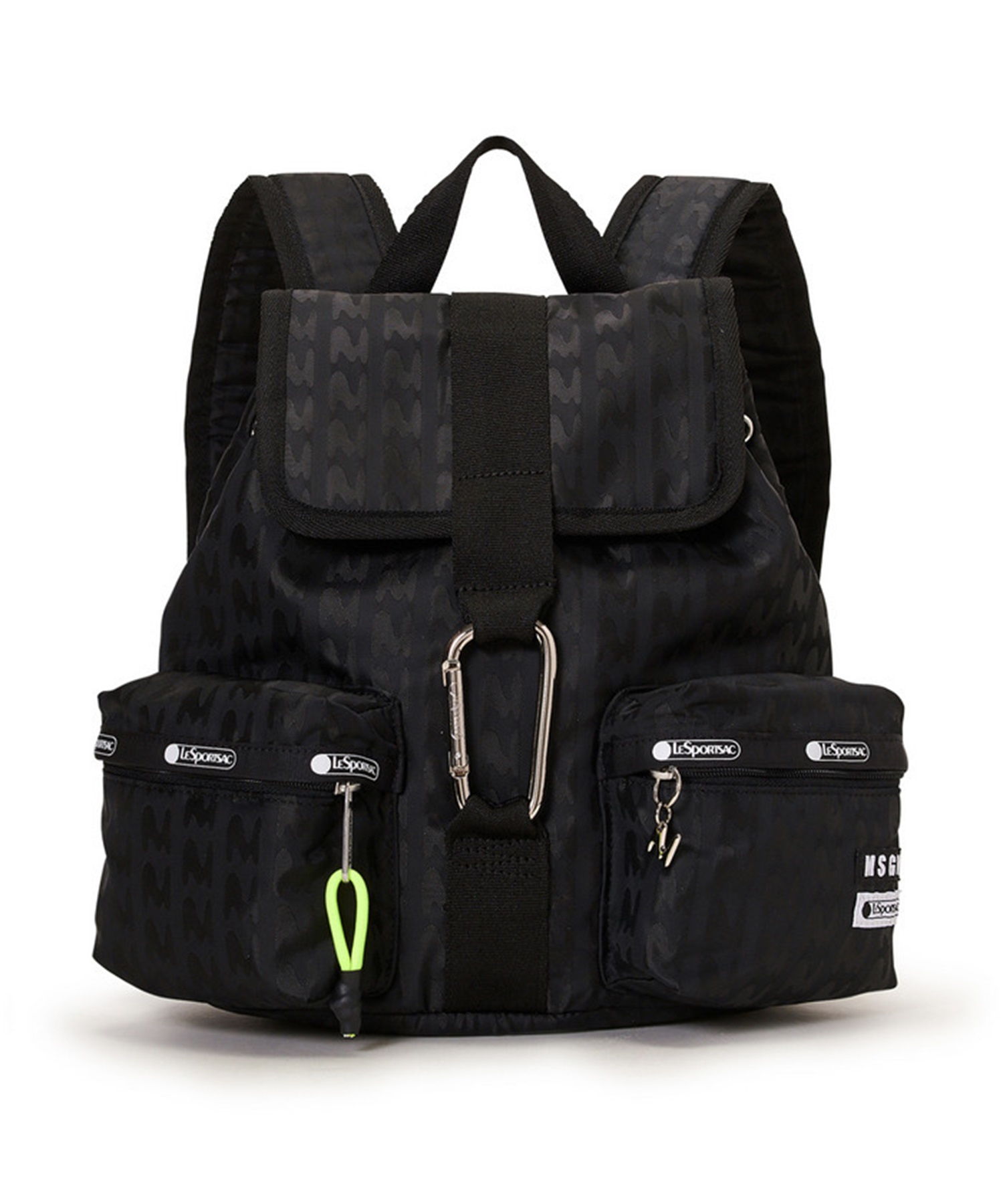 【LeSportsac×MSGM】MSGM VOYAGER BACKPACK (ボヤージャーブラックジャカード-フリー)