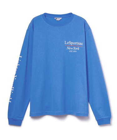 プリントロングスリーブプルオーバー