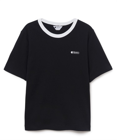 クルーネックプルオーバー(ブラック-S)