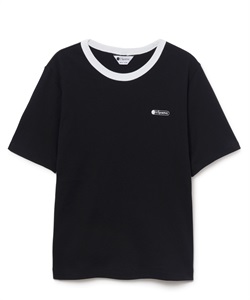 クルーネックプルオーバー(ブラック-S)