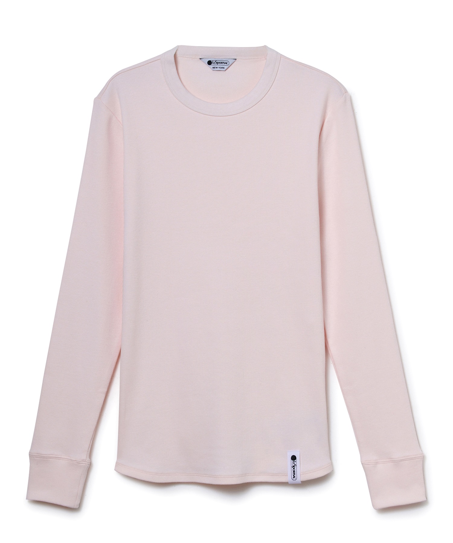 リブプルオーバー(ピンク-S)