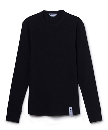 リブプルオーバー(ブラック-S)