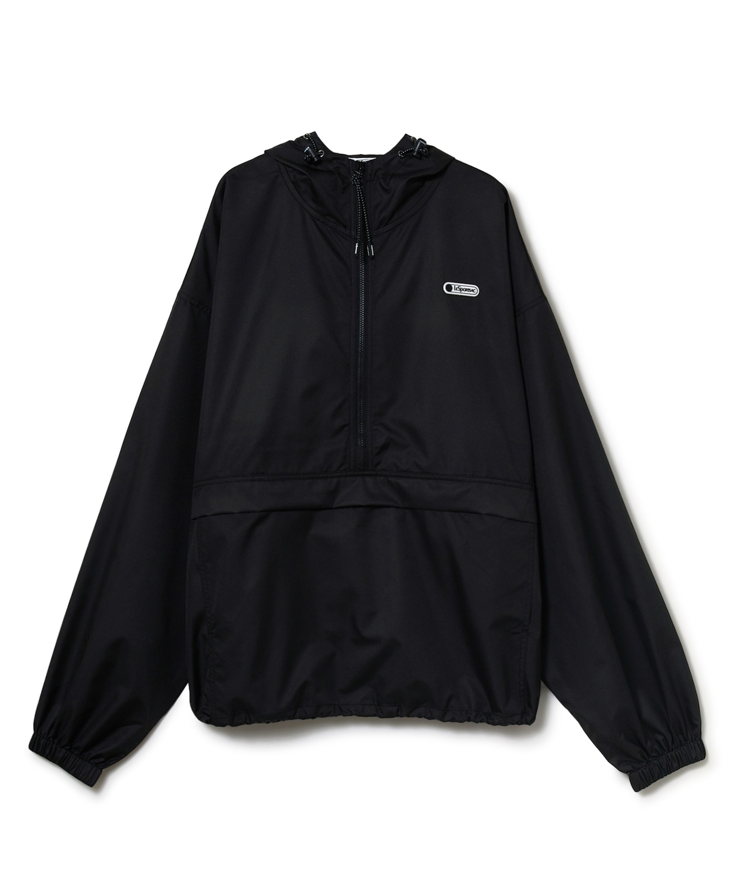リップストップナイロンポケッタブルブルゾン(ブラック-S)