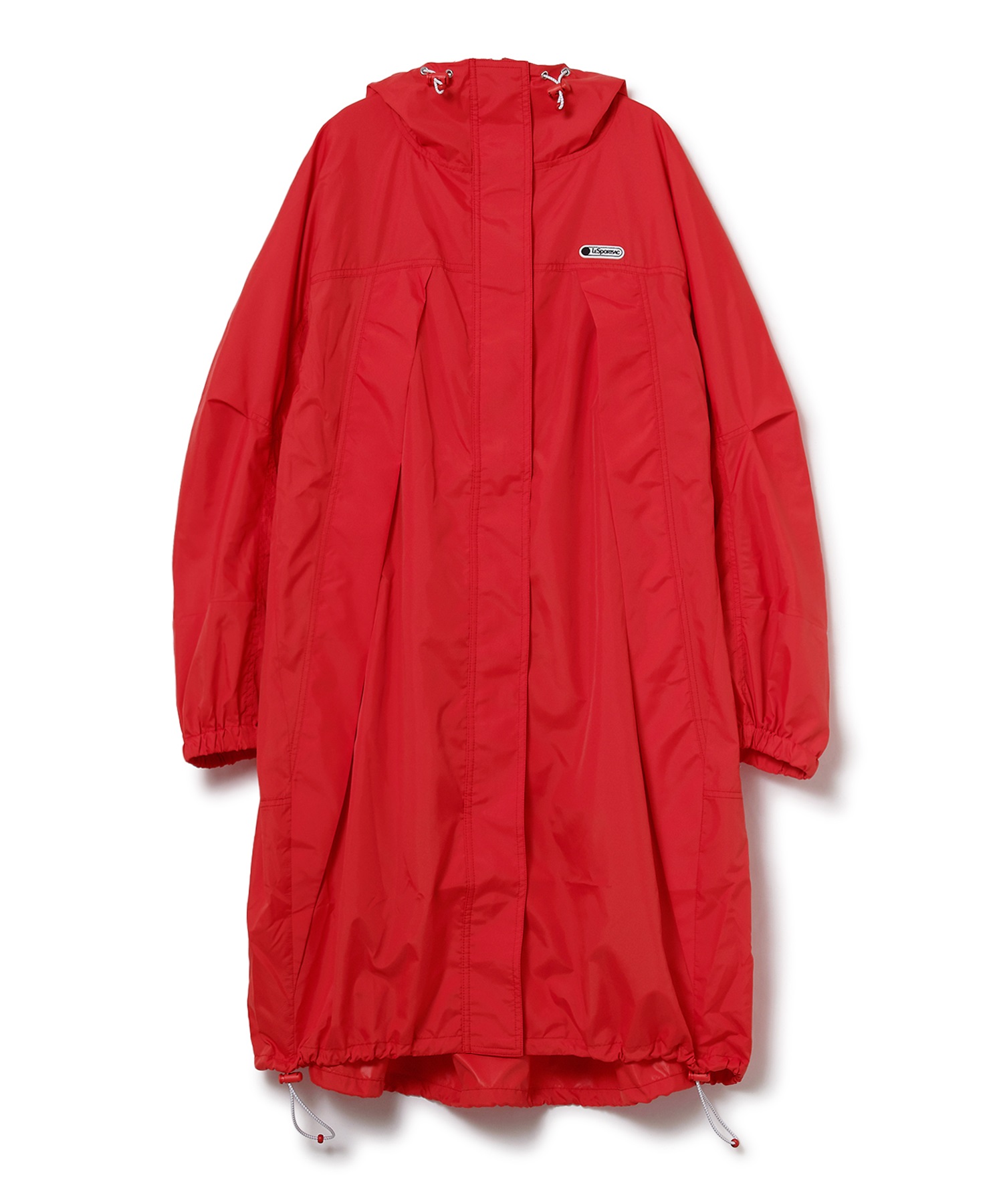 タフタロングコート(レッド-S)