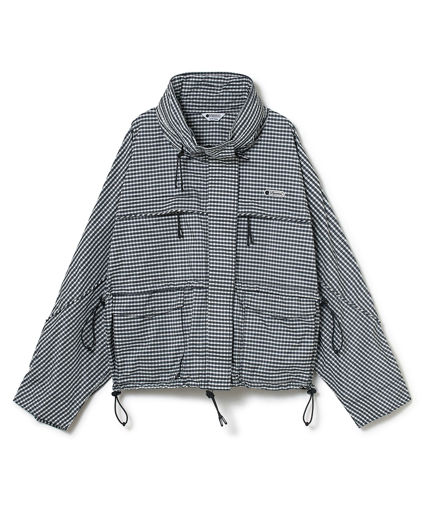 メモリータフタブルゾン(ダークネイビー-S)