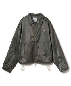 ジップアップナイロンブルゾン