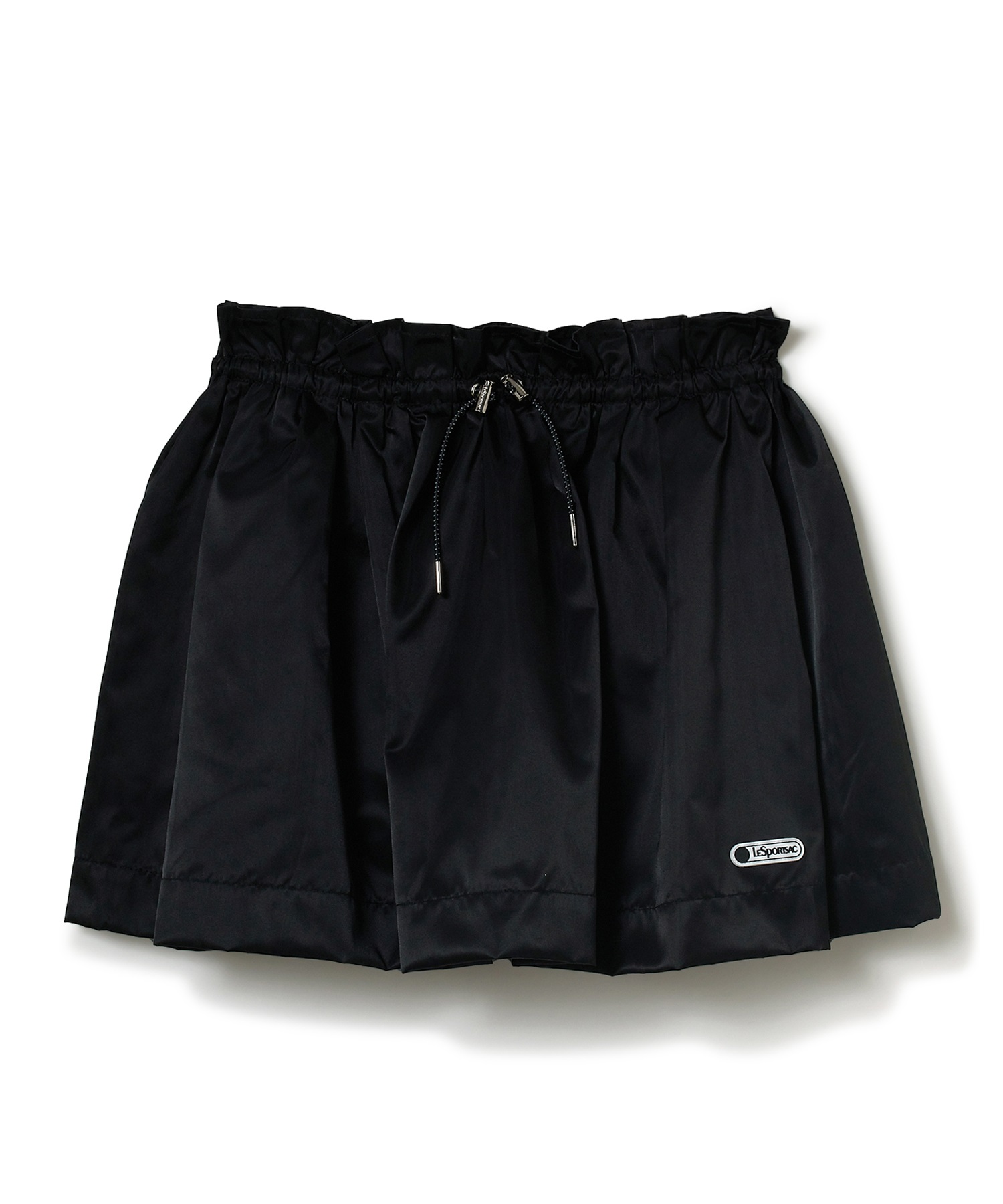 ナイロンミニスカート(ブラック-F)