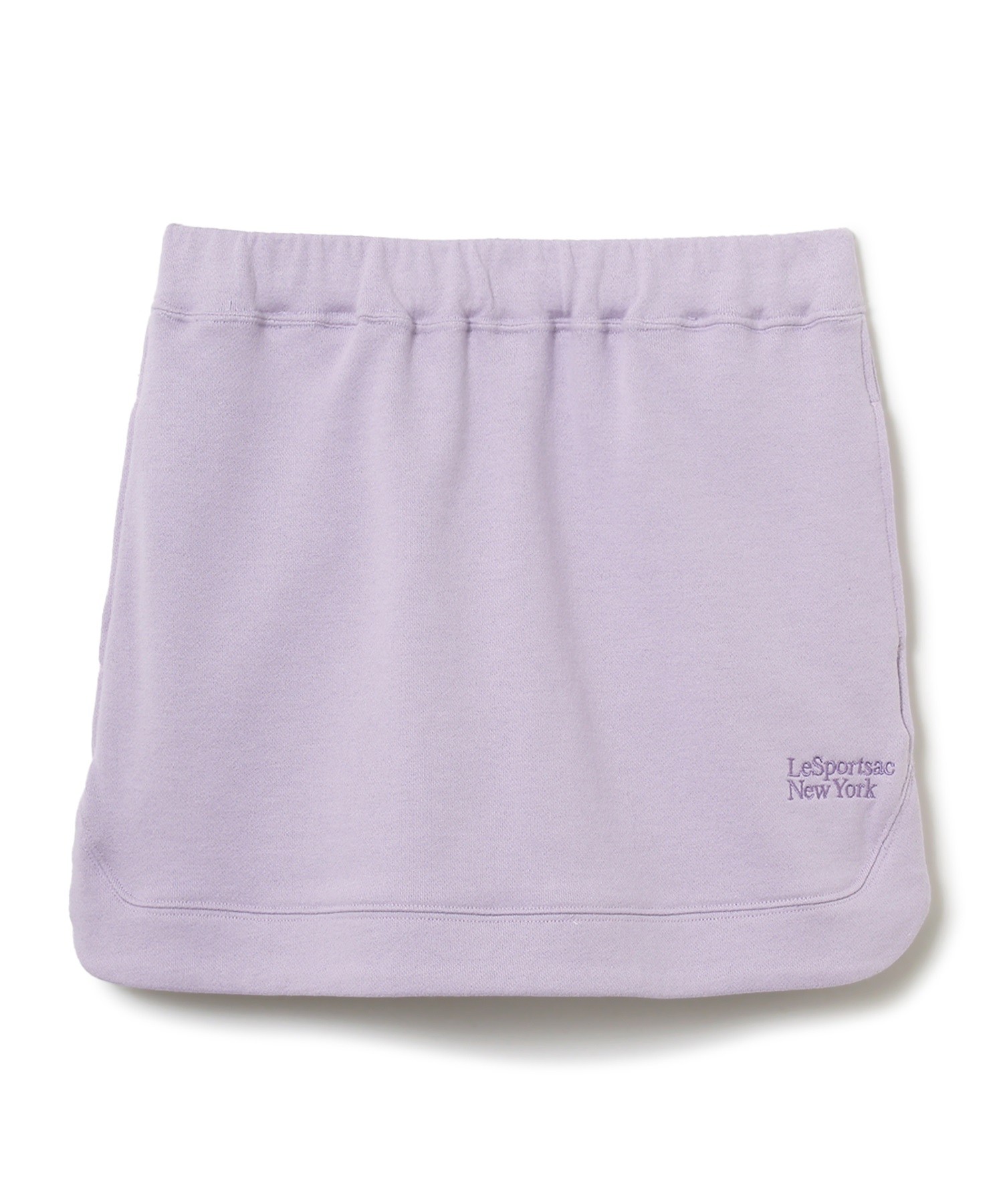 スウェットミニスカート(ラベンダー-F)