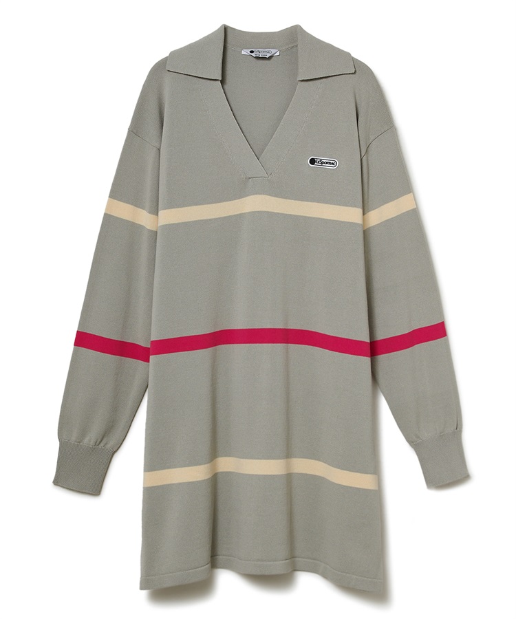 ボーダーニットワンピース