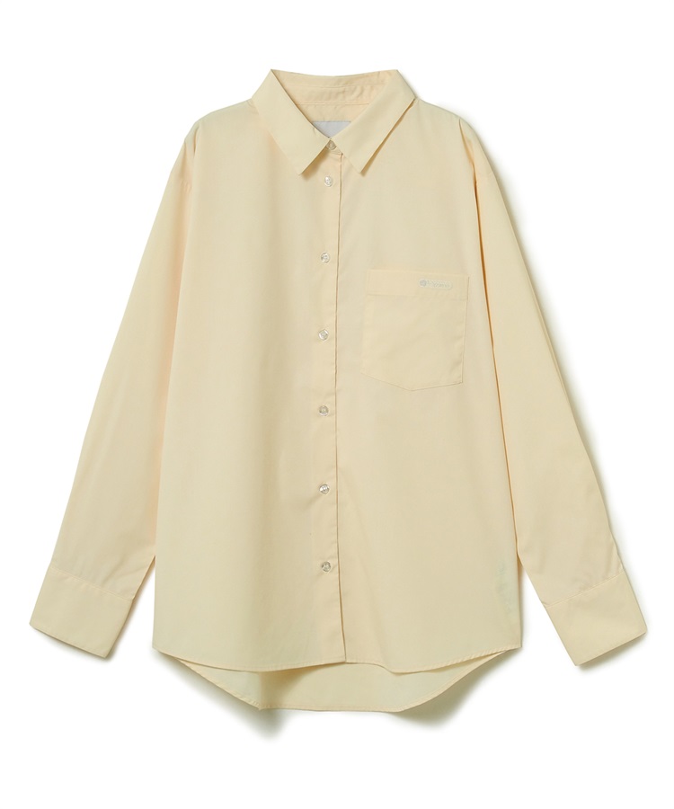 ラウンドカットシャツ