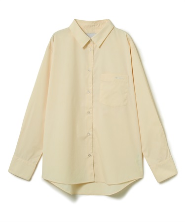 ラウンドカットシャツ(イエロー-S)