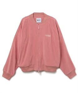 パイルトラックジャケット(ピンク-S)