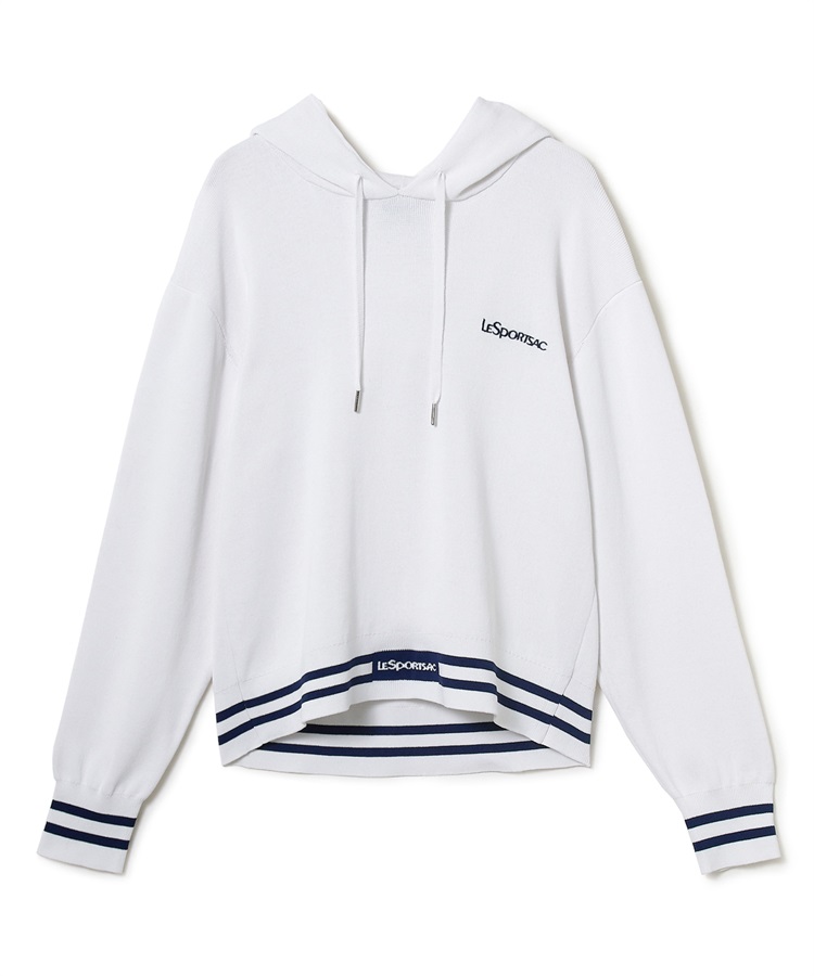 ニットフーディー