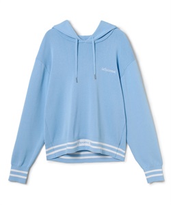 ニットフーディー(ブルー-F)