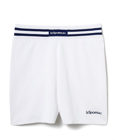 ニットショートパンツ(ホワイト-F)