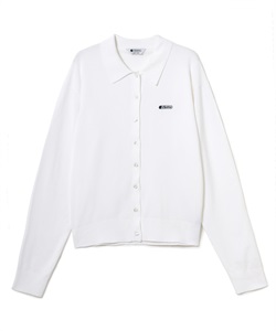 ニットポロカーディガン