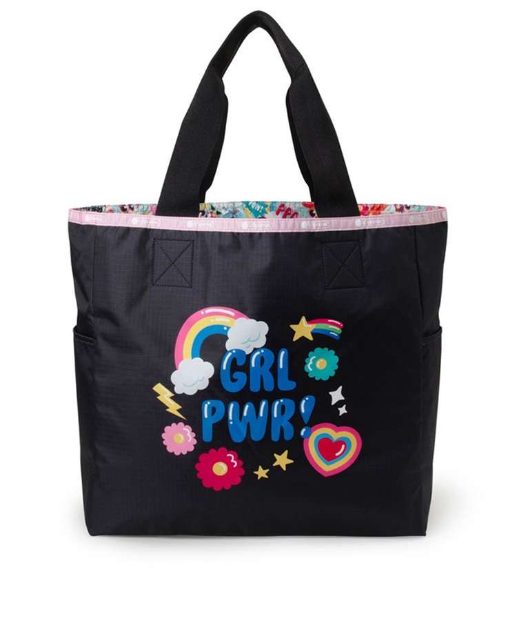 【The Powerpuff Girls×LeSportsac】LG REVERSIBLE TOTE