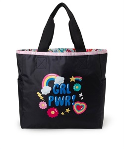 【The Powerpuff Girls×LeSportsac】LG REVERSIBLE TOTE