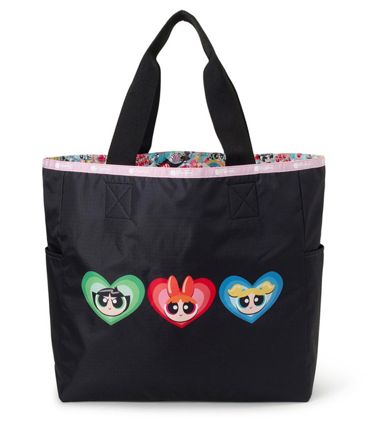 【The Powerpuff Girls×LeSportsac】LG REVERSIBLE TOTE