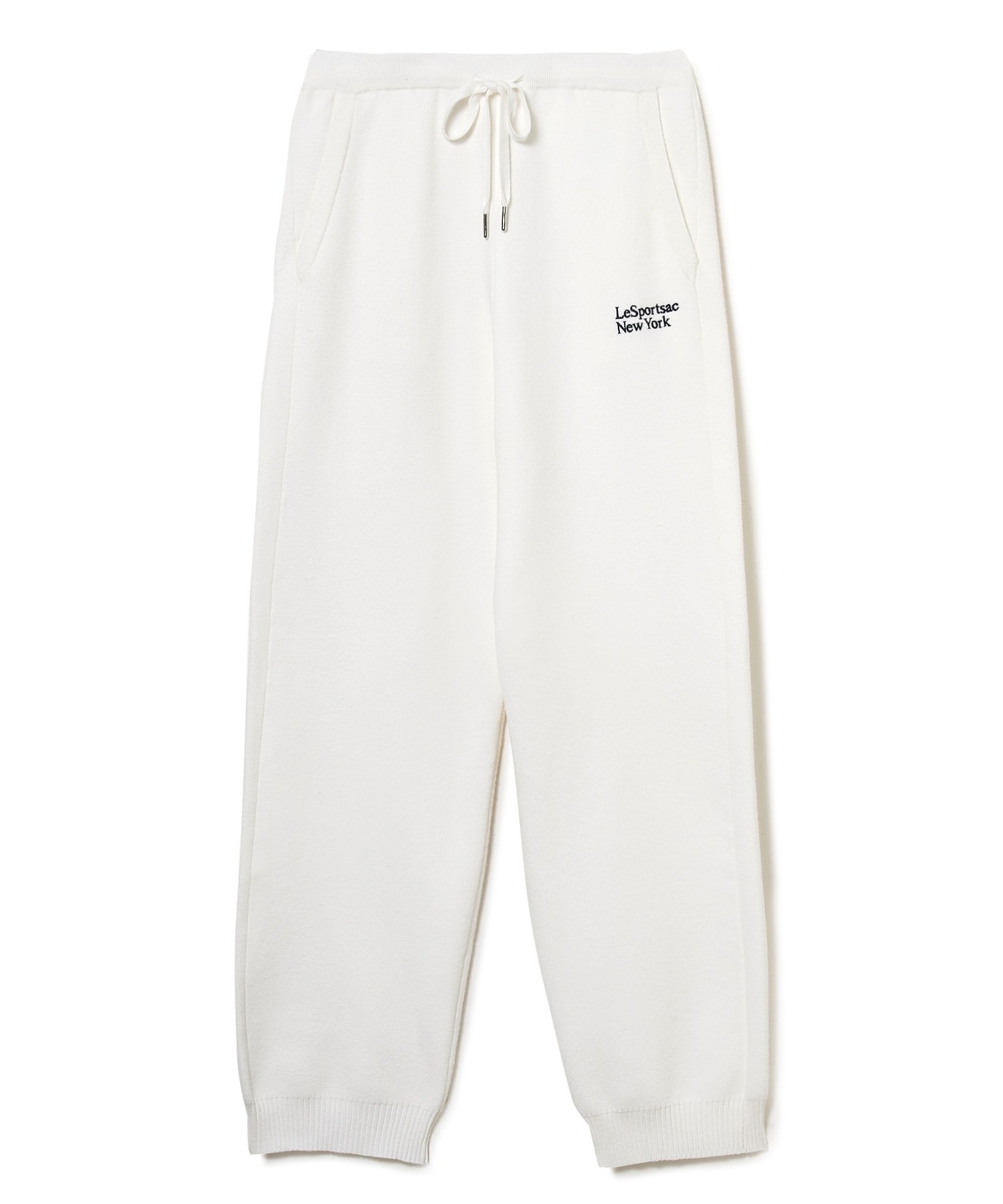 ニットパンツ(ホワイト-S)