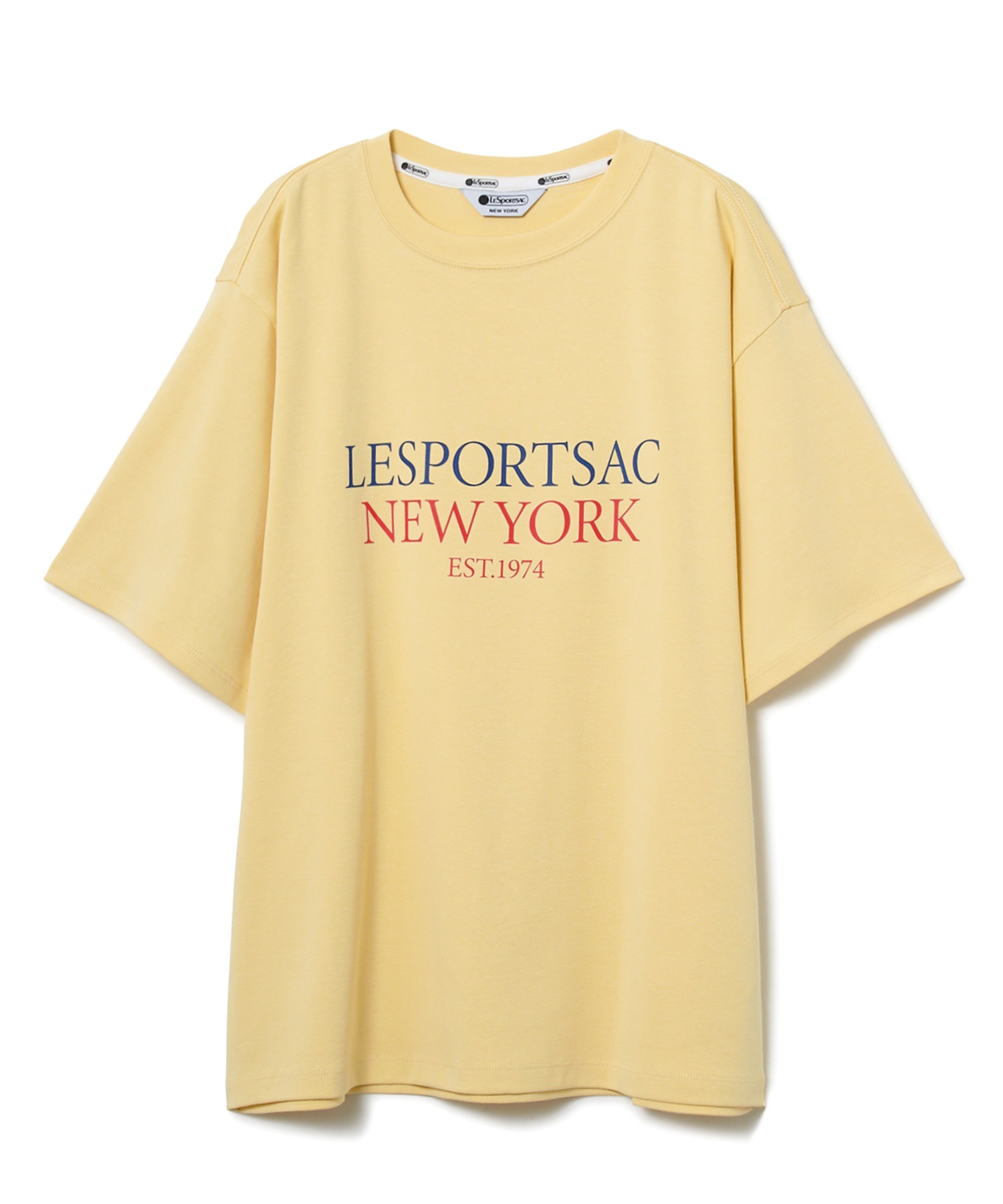 プリントTシャツ(イエロー-S)