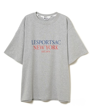 プリントTシャツ(グレー-S)