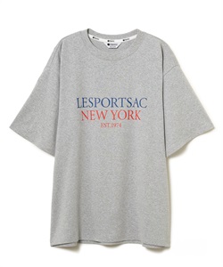 プリントTシャツ(グレー-S)