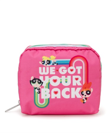 【The Powerpuff Girls×LeSportsac】SQUARE COSMETIC