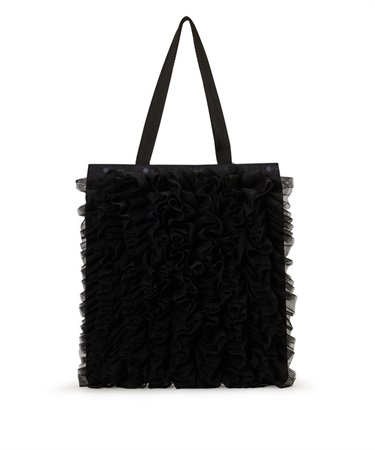 RUFFLE LG EMERALD TOTE