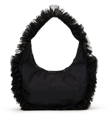 RUFFLE ZIP HOBO