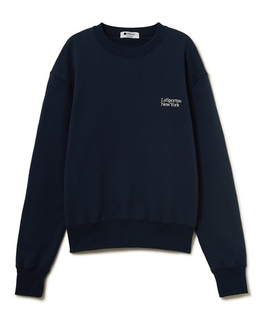 NYC スウェットプルオーバー(ネイビー-S)