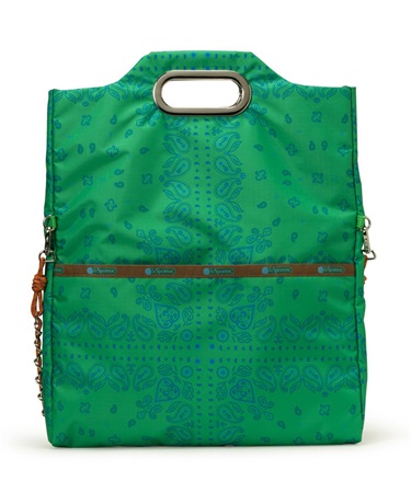 【LeSportsac Atelier】FOLD TOTE BAG(ラグーンバンダナ-フリー)