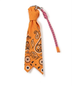 【LeSportsac Atelier】BANDANA W/CORD CHARM(サンセットバンダナコード-フリー)