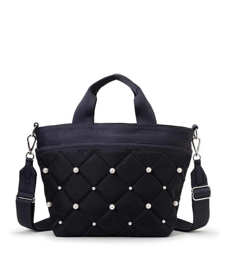 SM BUCKET TOTE W PEARLS