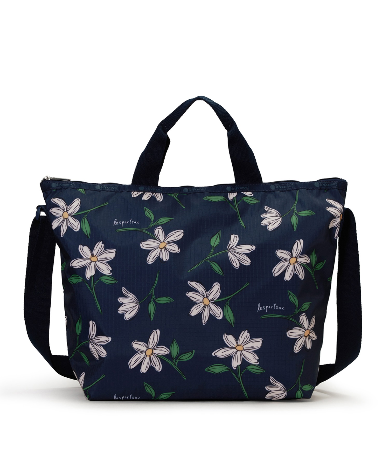 DELUXE EASY CARRY TOTE(フローラルブルームズネイビー-フリー)