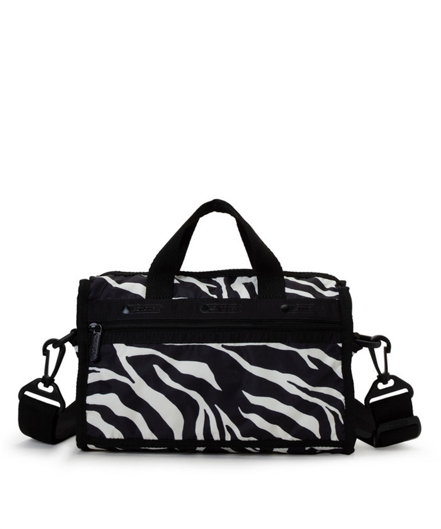 MINI DUFFEL CROSSBODY(クリームブラックゼブラ-フリー)